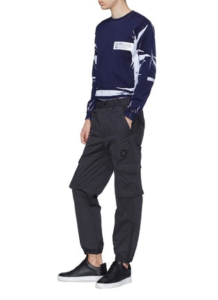 Figure View - Click To Enlarge - 10184 - Zip cuff cargo pants