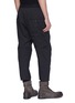 Back View - Click To Enlarge - ZIGGY CHEN - Darted twill jogging pants