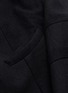  - ZIGGY CHEN - Brushed panel wool twill coat