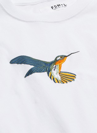  - FDMTL - Hummingbird embroidered T-shirt