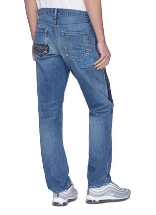 Back View - Click To Enlarge - FDMTL - Bandana panel jeans