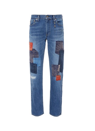 Main View - Click To Enlarge - FDMTL - Bandana panel jeans