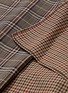 Detail View - Click To Enlarge - MONSE - Foldover waist patchwork drape wrap skirt
