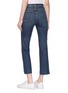 Back View - Click To Enlarge - RAG & BONE - '10 Inch Stovepipe' staggered cuff jeans