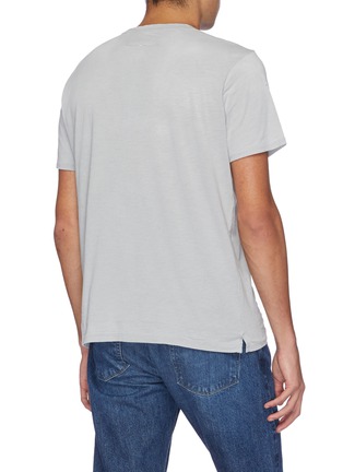 Back View - Click To Enlarge - RAG & BONE - Dagger logo embroidered thermal reactive T-shirt
