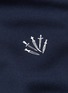  - RAG & BONE - 'Club' dagger logo print stripe sleeve track jacket