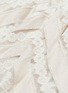 Detail View - Click To Enlarge - ZIMMERMANN - Mesh lace chevron stripe satin handkerchief skirt