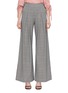 Main View - Click To Enlarge - HELLESSY - Houndstooth check plaid wide leg pants