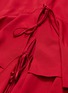Detail View - Click To Enlarge - HELLESSY - 'Poppy' side split ruffle drape skirt