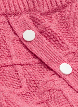  - HELLESSY - 'Digby' button sleeve Merino wool mix knit sweater