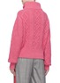 Back View - Click To Enlarge - HELLESSY - 'Digby' button sleeve Merino wool mix knit sweater