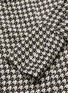  - HELLESSY - Twist shawl collar houndstooth blouse