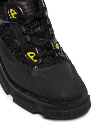 その他 その他 BLACK 'Gao Runner' web panelled sneakers