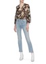 Figure View - Click To Enlarge - MOTHER - 'The Dazzler' lace-up jeans