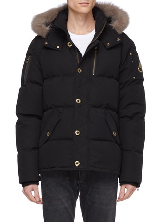 Main View - Click To Enlarge - MOOSE KNUCKLES - 'Nelson' fox fur hood down puffer jacket