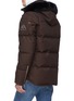 Back View - Click To Enlarge - MOOSE KNUCKLES - '3Q' fox fur hood down puffer jacket