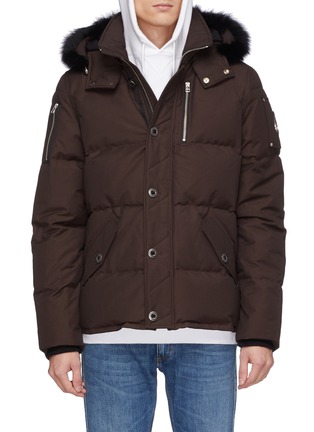 Main View - Click To Enlarge - MOOSE KNUCKLES - '3Q' fox fur hood down puffer jacket