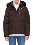 Main View - Click To Enlarge - MOOSE KNUCKLES - '3Q' fox fur hood down puffer jacket