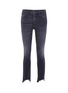 Main View - Click To Enlarge - 3X1 - 'W3 Straight Authentic Crop' distressed cuff jeans