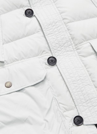  - 10408 - Detachable hood down puffer jacket