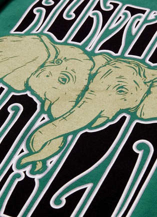  - 10408 - Logo elephant graphic print sweatshirt