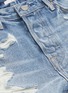  - GRLFRND - 'Jourdan' frayed cuff ripped denim shorts