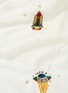 Detail View - Click To Enlarge - JANAVI - Spaceship embellished Merino wool scarf