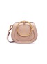 Main View - Click To Enlarge - CHLOÉ - 'Nile' small bracelet handle leather crossbody bag