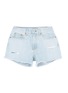 Main View - Click To Enlarge - RAG & BONE - 'Justine' ripped denim shorts