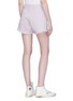 Back View - Click To Enlarge - RAG & BONE - 'Justine' frayed cuff twill shorts