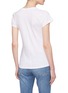 Back View - Click To Enlarge - RAG & BONE - U-neck Pima cotton T-shirt