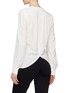 Back View - Click To Enlarge - L'AGENCE - 'Raquel' button back blouse