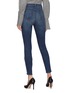 Back View - Click To Enlarge - L'AGENCE - 'Piper' button cuff skinny jeans