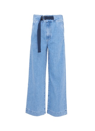 Main View - Click To Enlarge - RAG & BONE - Belted paperbag wide leg jeans