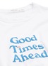  - RAG & BONE - 'Good Times Ahead' slogan print T-shirt