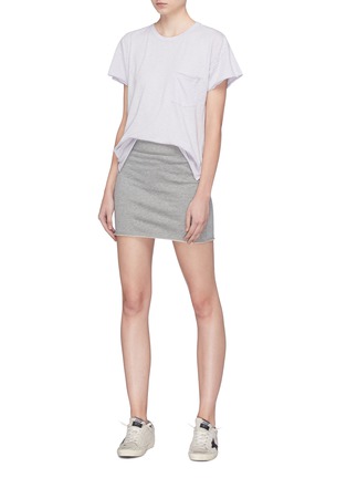 Figure View - Click To Enlarge - RAG & BONE - 'Marlie' mini sweat skirt