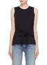 Main View - Click To Enlarge - RAG & BONE - 'Bigsby' tie front knit tank top