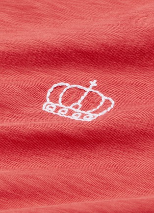  - RAG & BONE - Crown embroidered Pima cotton T-shirt