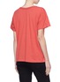 Back View - Click To Enlarge - RAG & BONE - Crown embroidered Pima cotton T-shirt