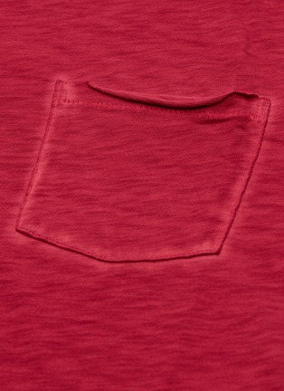  - RAG & BONE - 'Vintage' patch pocket Pima cotton T-shirt