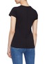 Back View - Click To Enlarge - RAG & BONE - 'Hello' slogan embroidered Pima cotton T-shirt