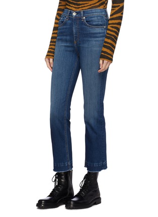 Front View - Click To Enlarge - RAG & BONE - 'Hana' let-out cuff jeans
