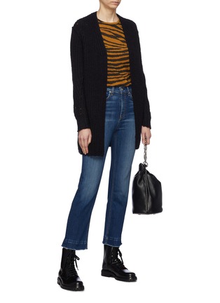 Figure View - Click To Enlarge - RAG & BONE - 'Hana' let-out cuff jeans
