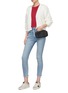 Figure View - Click To Enlarge - RAG & BONE - Contrast zip fly skinny jeans