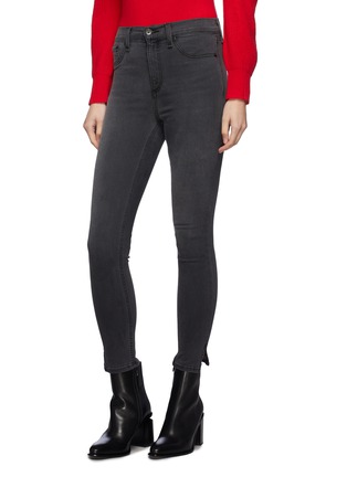 Front View - Click To Enlarge - RAG & BONE - Split cuff skinny jeans