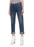 Front View - Click To Enlarge - CURRENT/ELLIOTT - 'The Fling' roll cuff jeans