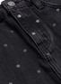 Detail View - Click To Enlarge - CURRENT/ELLIOTT - Polka dot print mini denim skirt