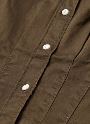  - CURRENT/ELLIOTT - 'The Tella' pleated shirt jacket