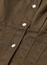  - CURRENT/ELLIOTT - 'The Tella' pleated shirt jacket