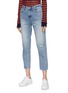 Front View - Click To Enlarge - CURRENT/ELLIOTT - 'The Vintage' ripped jeans